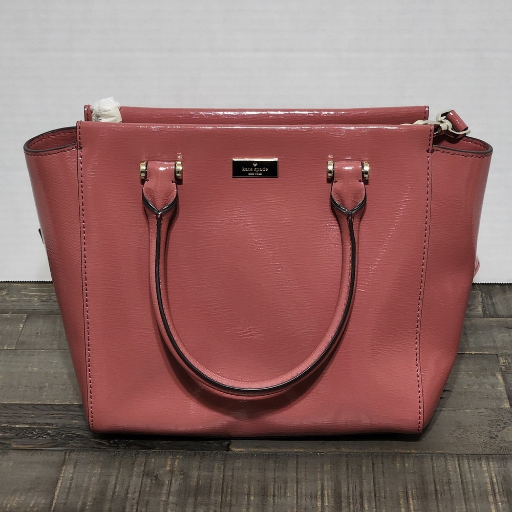 Kate Spade Bixby Place Medium Satchel Pomegranate/Pink‎ Crossbody Purse WKRU6158
